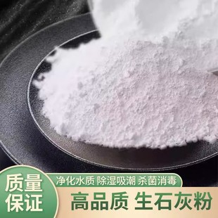 生石灰粉种菜干燥杀菌消毒除湿防潮防霉吸水驱虫净水除臭刷树刷墙