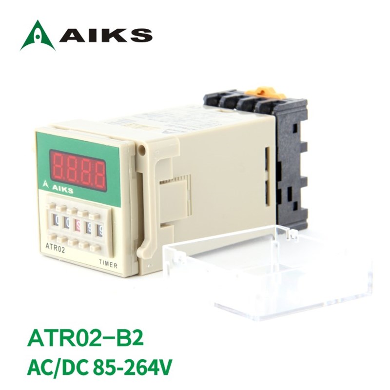 爱克斯ATR02-SB1/SB2数显双循环时间继电器AC/DC12/24/220/380V