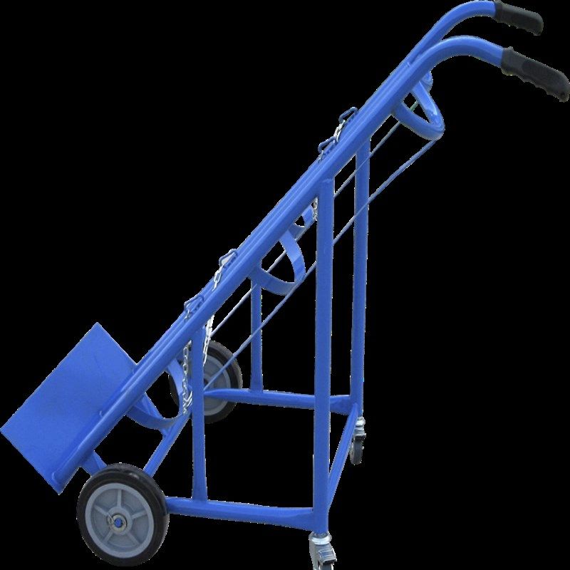 瓶氧气乙炔瓶手推车固定支架车加厚2 材质