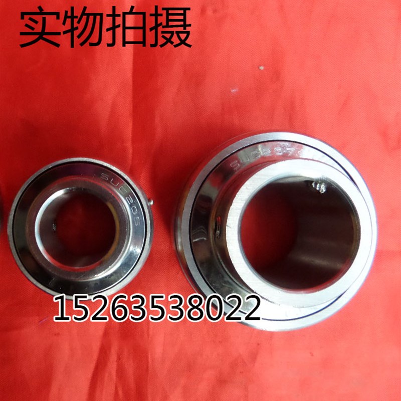 不锈钢外球面轴承带座SUCF204 SF205 SF206 207 208 209210方形座