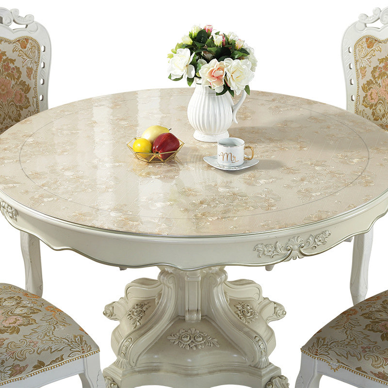 圆桌桌子桌面餐桌垫圆形桌布防水防油免洗软玻璃家用防烫,居家布艺,桌布,淘宝优惠券,粉丝福利购,淘宝优惠卷