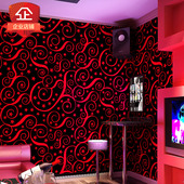 闪光墙布酒吧酒店俏舞厅包厢题房壁纸 时尚 墙纸 立体个性