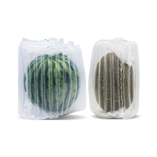 西瓜水果气柱袋哈密瓜甜瓜气泡柱快递打包袋抗加厚充气泡袋