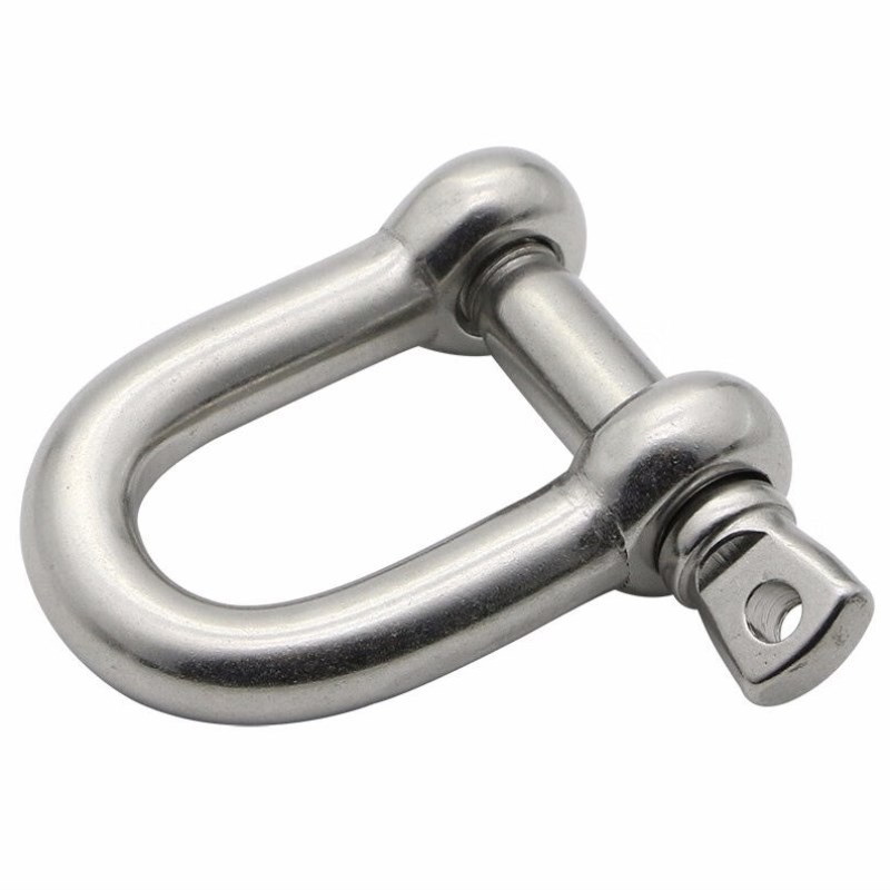 艾科堡不锈钢卸扣.T承重U型M重吊环马蹄卸扣卡扣KB-XK-7