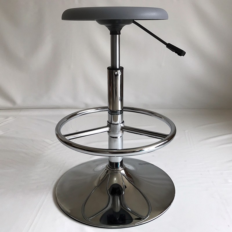 吧台凳滑轮升降简约小圆凳美容美甲理发店椅实验椅车间工作凳