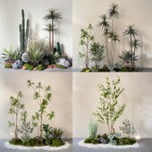 仿真绿植造景龙血树室内大型落地假装 饰品 饰下拐角景观装