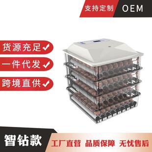新款56-200枚小鸡全自动孵化机家用小型鸡蛋孵化器孵化设备