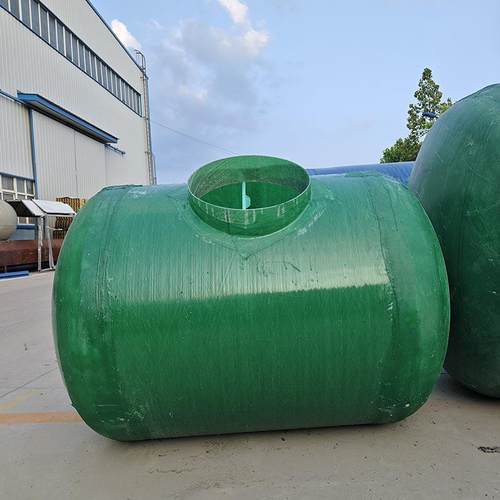 地埋式玻璃钢化粪池污水处理沉淀池厂家三格式缠绕化粪池