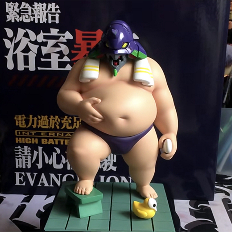 潮汽车摆件肥宅初号机高达模型车载个性公仔玩偶装饰品机壳男