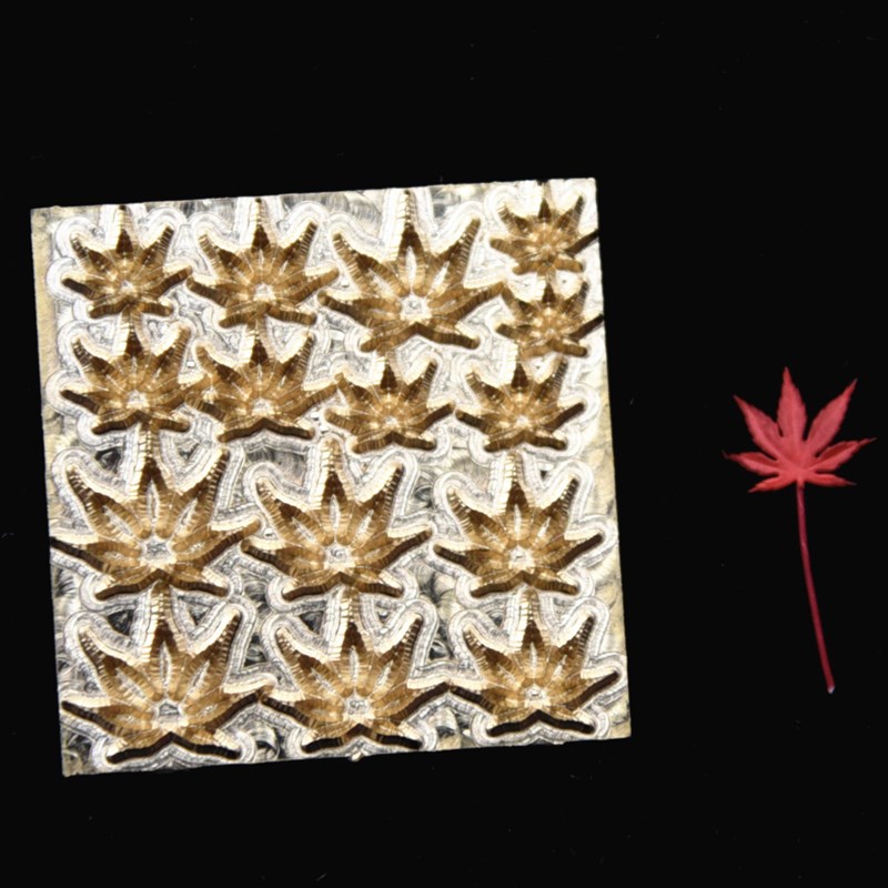 微缩超轻树脂粘土花娃屋娃用切模 diy精雕金属切模迷你枫叶叶压模