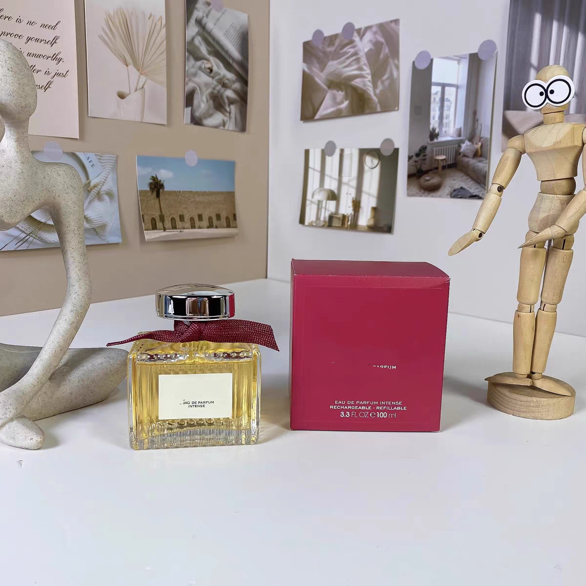 风沙与丝绸交织的玫瑰史诗 荒木耀我玫瑰女士浓郁香水 100ml