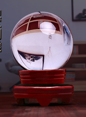 水晶球白玻璃圆球摄影十二星座客厅家居装饰乔迁新居礼品