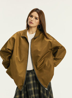 【甜甜粉丝专享】Vone SheeE辣妹夹克外套女2025新款秋季美式复古