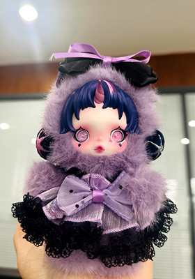 泡泡玛特原创sp小马宝莉紫悦盲盒公仔娃衣碧琪珍奇云宝娃衣服套装