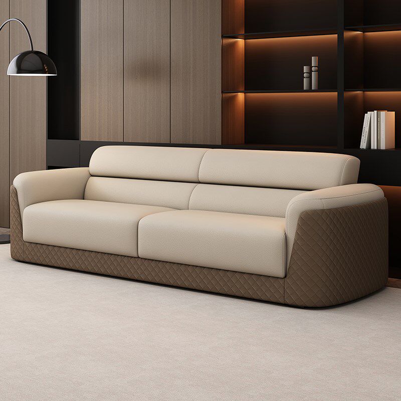 办公沙发商务简约接待休息区沙发会客厅三人位办公室沙发茶几组合