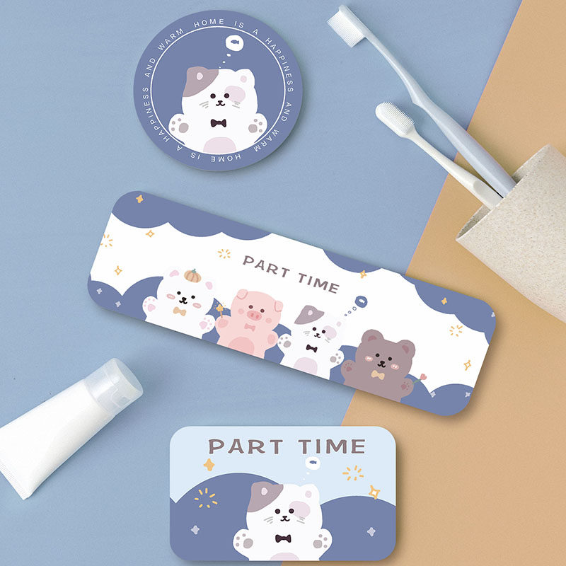 卡通硅藻泥杯垫浴室洗手台吸水垫硅藻土肥皂垫卫生间防潮肥皂盒托,居家布艺,杯垫,淘宝优惠券,粉丝福利购,淘宝优惠卷