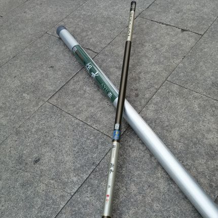 迪佳湖水7米 8米 9m鲇竿超硬调长竿鱼杆渔具传统钓具鱼台钓竿水库