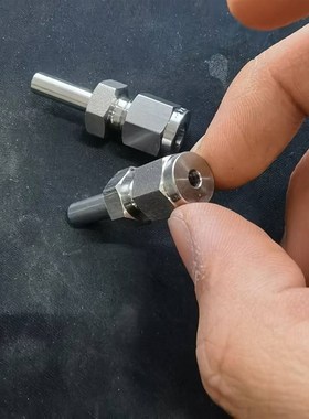 不锈钢316L英制VCR卡套转焊接变径接头1/4-1/8 6.35-3.175大小头
