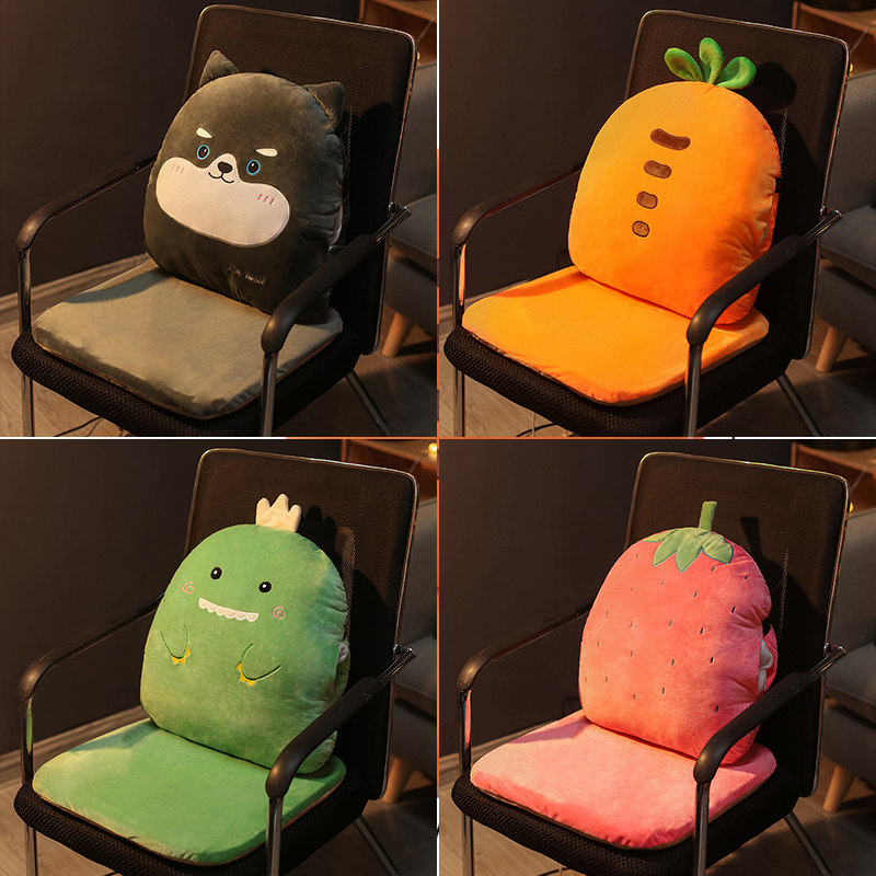 坐垫办公室久坐不累靠垫一体椅子座椅垫护腰靠背垫屁股垫板凳屁垫,居家布艺,椅垫,淘宝优惠券,粉丝福利购,淘宝优惠卷