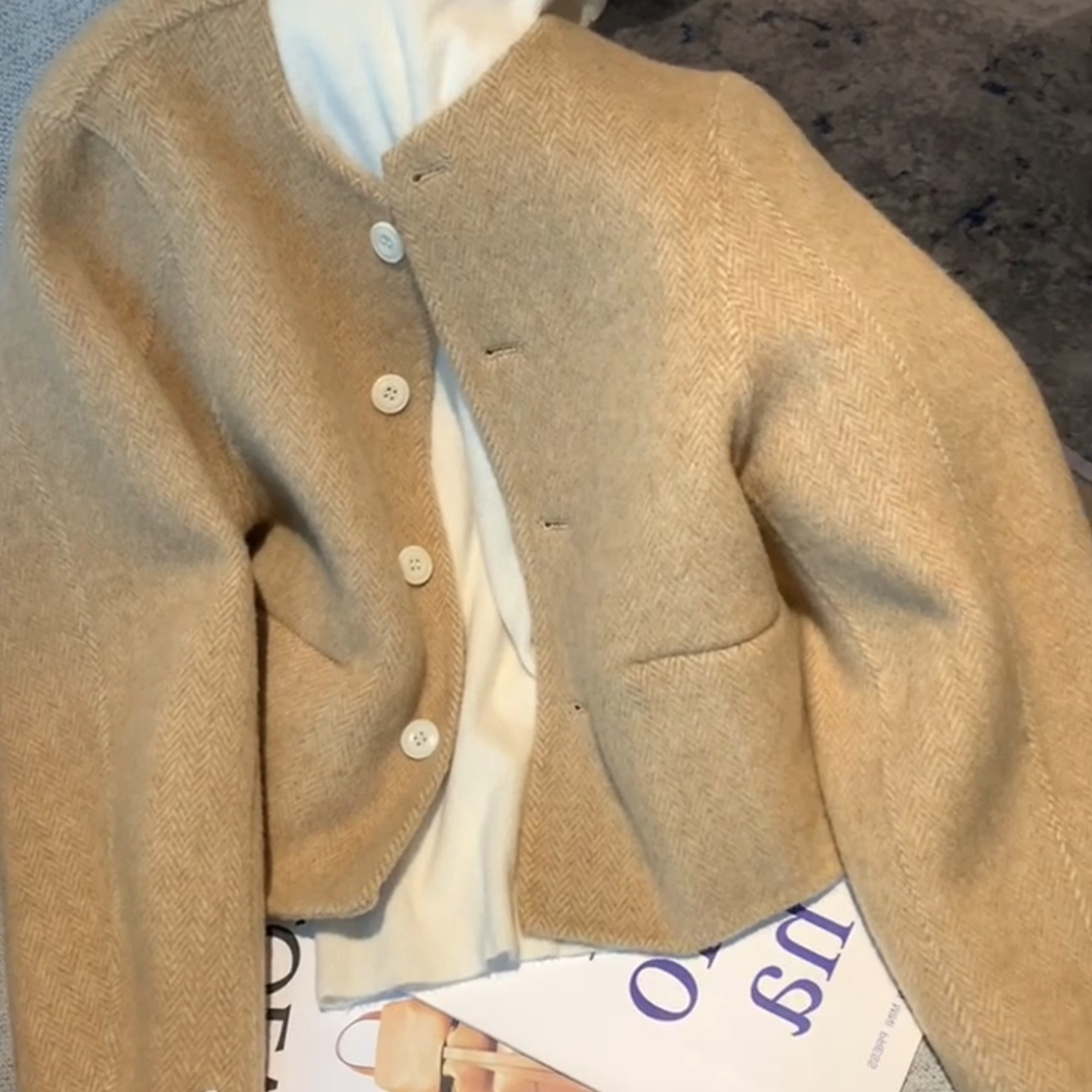 法式小香风气质名媛轻熟毛衣外套