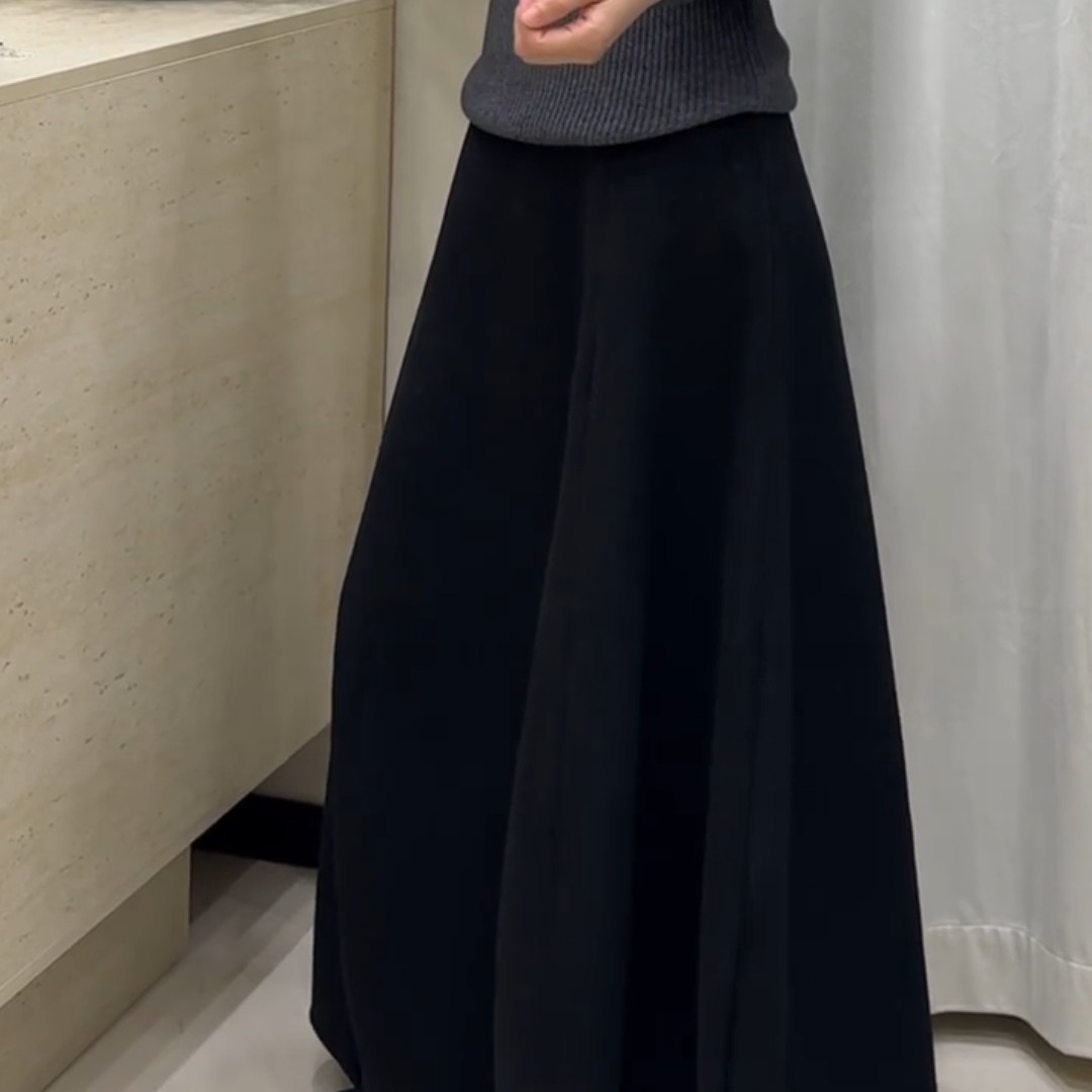 2026早春新款法式赫本风垂坠感高腰显瘦大码胖mm遮胯花苞裙伞裙女,女装/女士精品,大码半身裙,淘宝优惠券,粉丝福利购,淘宝优惠卷