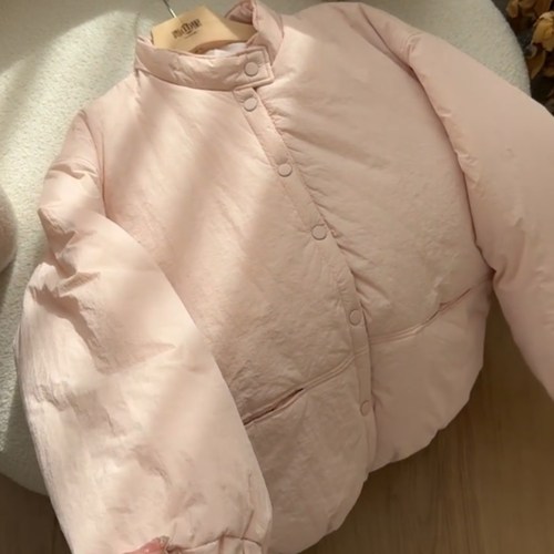 新中式国风超好看小个子宽松棉服