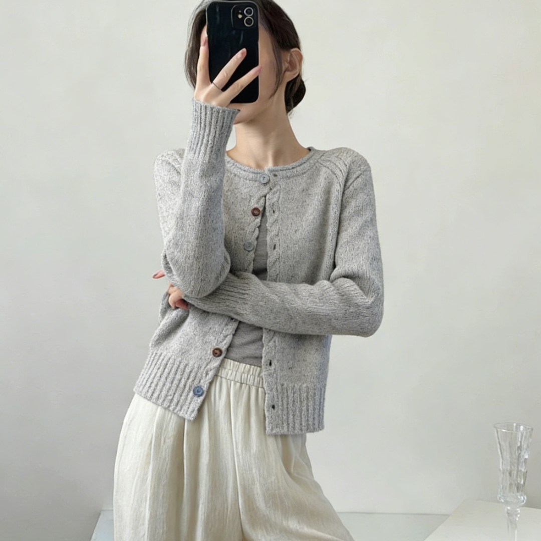 灰色提花毛衣女2026春季新款大码胖mm日常通勤软糯宽松针织上衣潮,女装/女士精品,大码内搭,淘宝优惠券,粉丝福利购,淘宝优惠卷