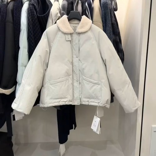 2025年新款韩系小个子面包服外套