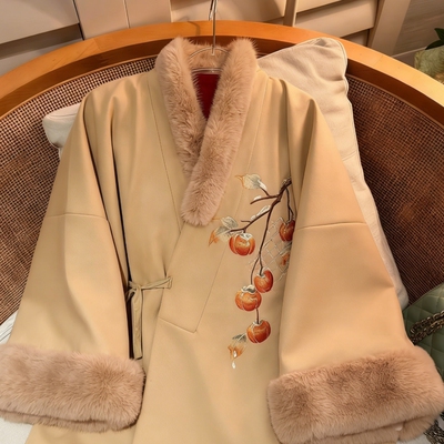 绝美日常通勤加厚保暖宽松外套女