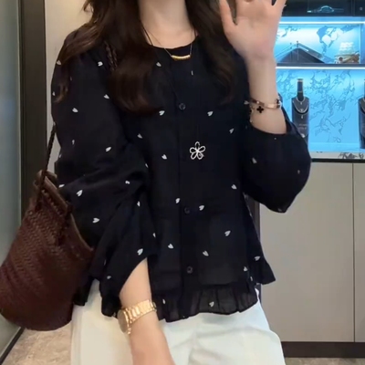 2025秋季新款轻奢高级感气质上衣