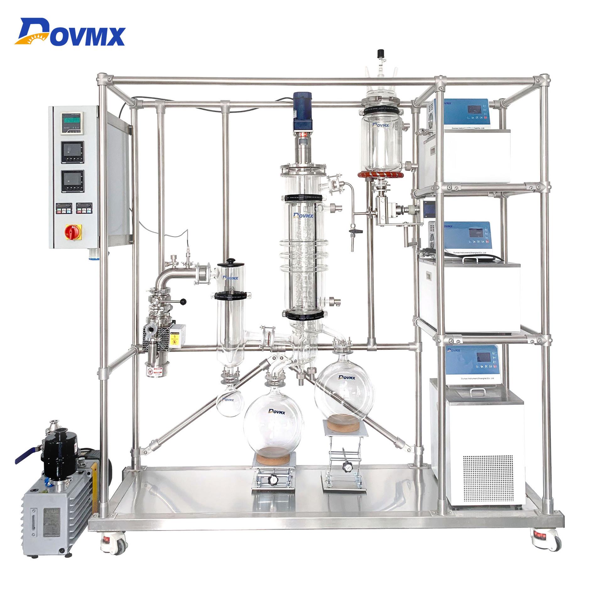 实验室蒸馏仪自动进出料薄膜蒸发器终身维护