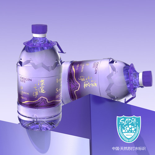 五大连池天然苏打水4.5L*2桶