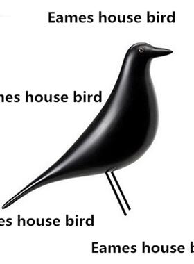 北欧伊姆斯风格House Bird小鸟摆件 简约现代动物造型客厅装饰树