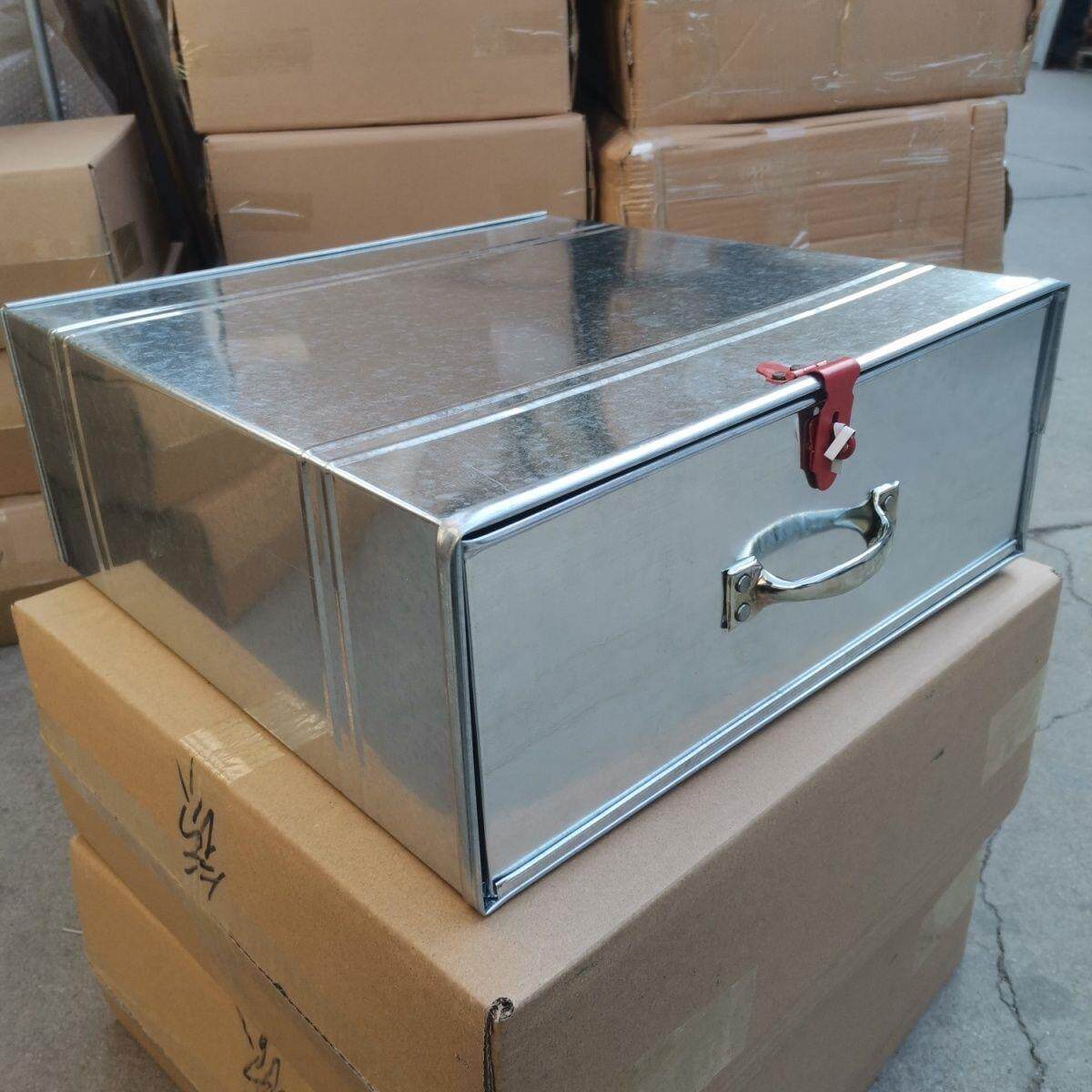 摆摊专用钱盒电子秤台称收纳盒零钱箱带锁收纳箱钱盒子摆摊抽屉赶