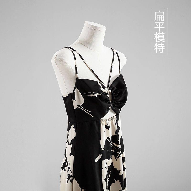 服装店瘦版韩版扁身体平胸模特道具女展示架半身衣服假人模特身子