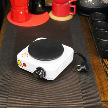 500W可调温电热炉小电炉保温煮茶加热摩卡壶煮咖啡加热烧杯包邮