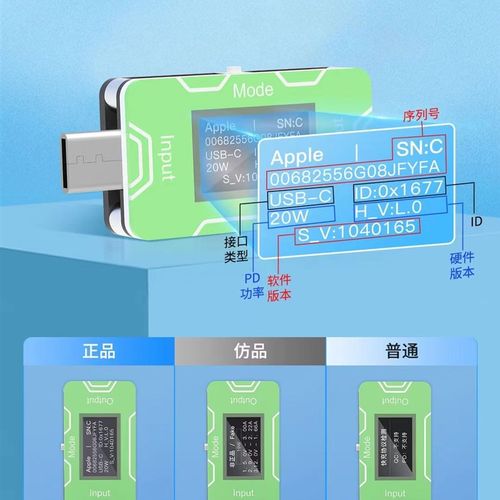 JCID-CT02 PD快速检测仪 检测器 电流电压电流表 电量检测仪