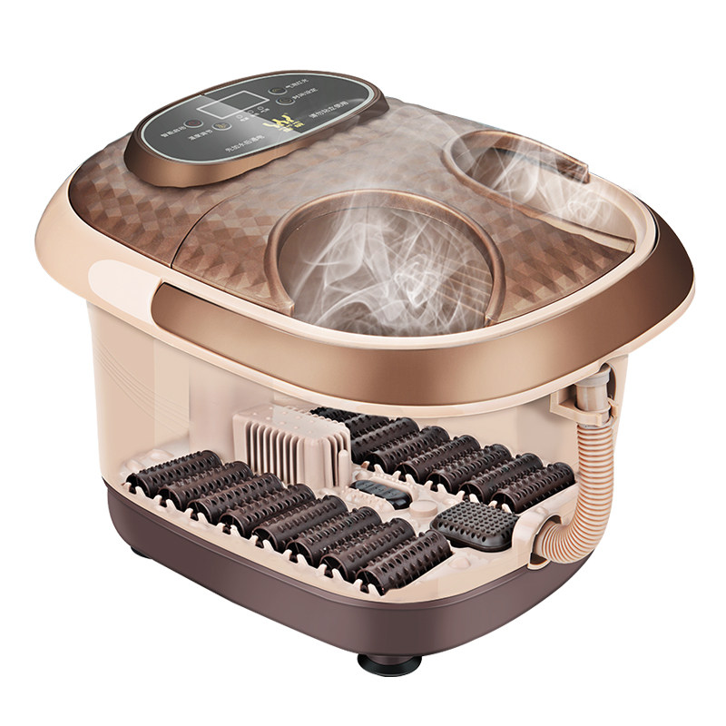 电热洗脚盆恒温调节泡脚盆加热家用小型养生泡脚桶足浴盆足疗神器