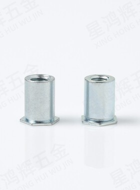 英制碳钢镀锌通孔压铆螺柱SO-440-4/6/8/10/12/14/18/20/22/24