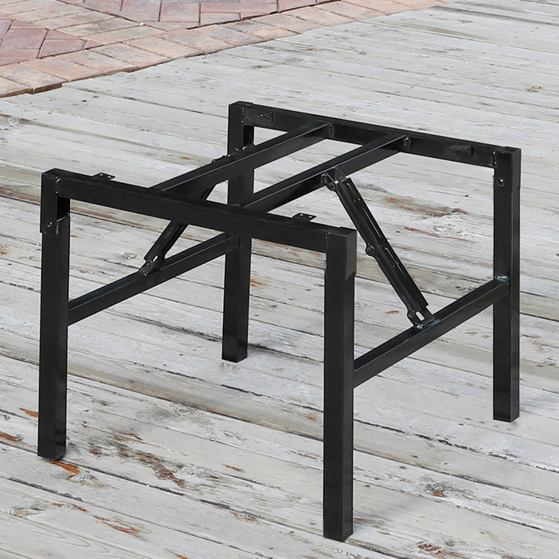 50*50*45正方形折叠桌架桌子支架餐台脚桌子腿餐桌脚架子折叠桌腿