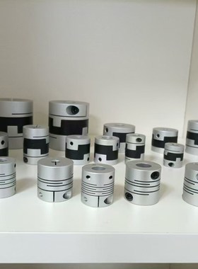 米思米CPJ怡合达DEP上隆CPHC单双膜片梅花联轴器弹性伺服丝杆连接
