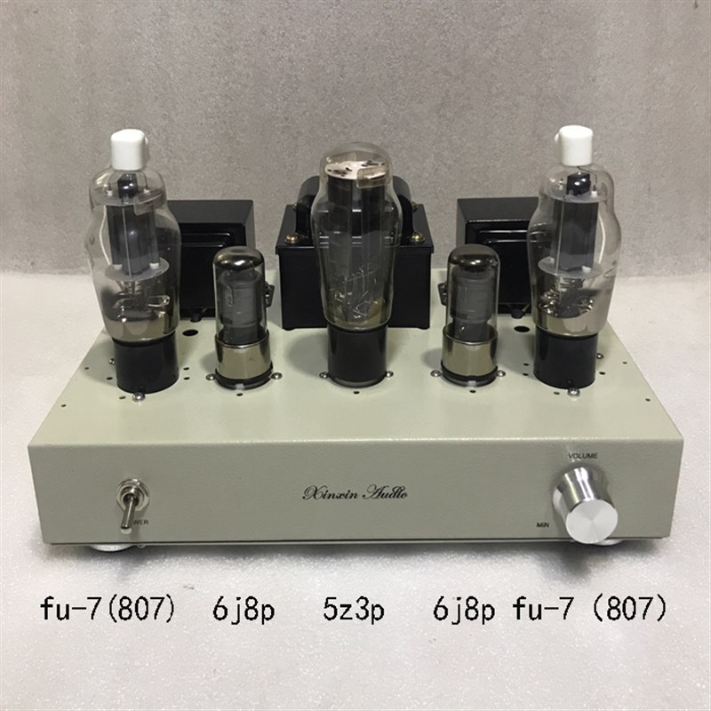 纯手工搭棚甲类单端fu-7胆机807电子管功放双声道扩音机 成品机