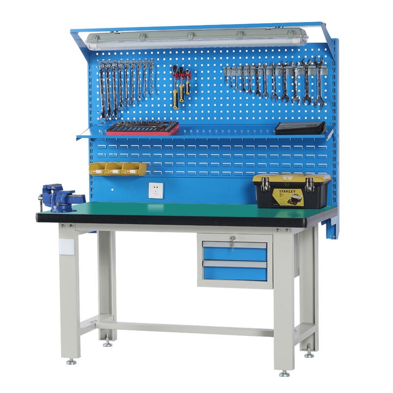 天祯天祯重型钳工台防静电工作台钳工操作台实验桌车间多功能工具