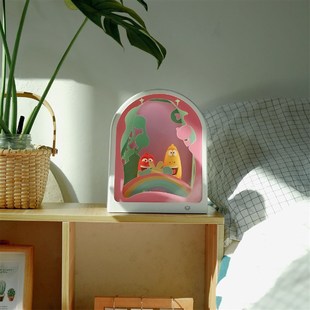 爆笑虫子小夜灯卧室床头灯2024新款创意无线充电桌面高颜值氛围灯