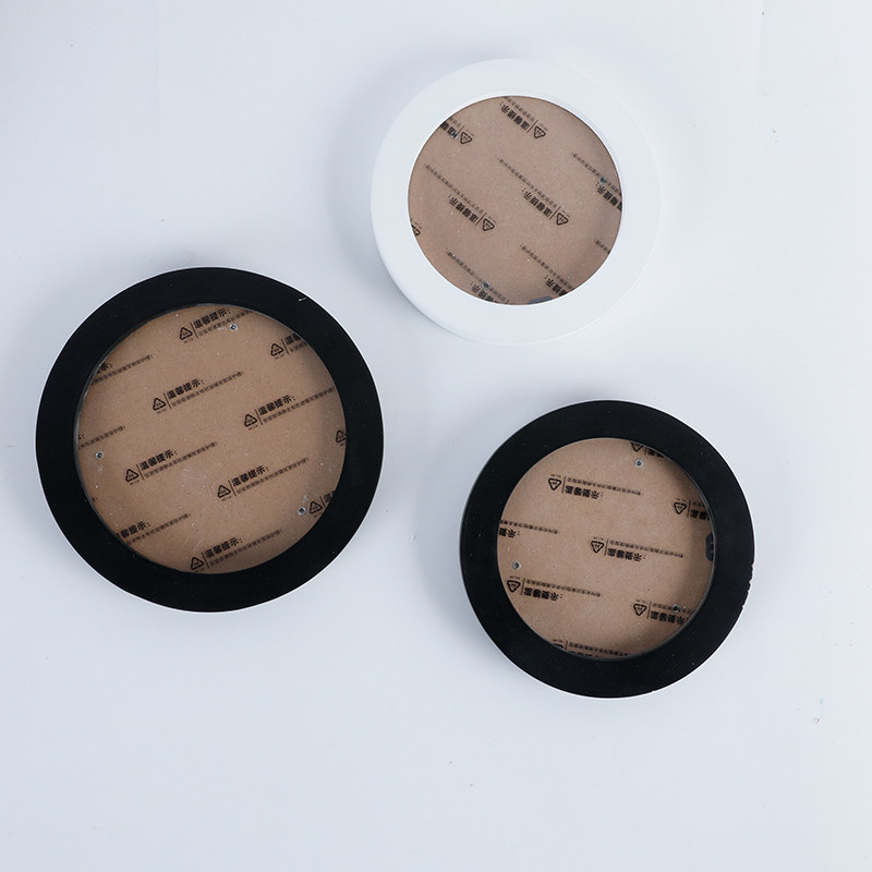 相框摆台5寸6寸7寸8寸10寸欧式圆形简约款洗照片做成相册画框挂墙