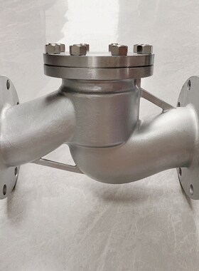 304不锈钢化工部升降式法兰止回阀H41W-16P 316L法兰单向阀逆止阀