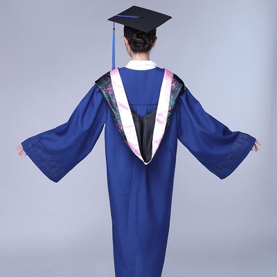 硕士服毕业礼服文科领结学士服学士帽大学生研究生服理科工科
