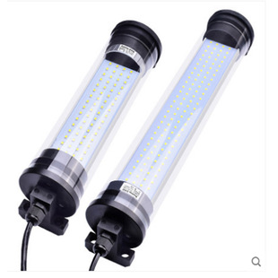 机床工作灯圆管照明灯LED防水防爆防油数控车床节能24V220V耐高温