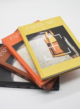 现代封面彩色内页装饰书  样板间装饰真书 售楼处真书摆件