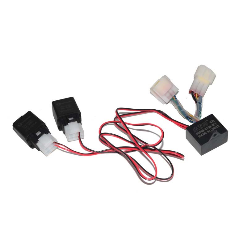 适用隆鑫无极SR0GT转向灯提示器马蹄音转弯提醒关闭大灯常亮